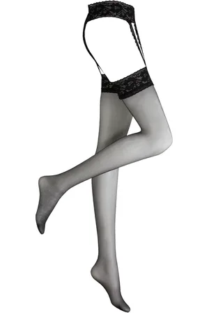 bonprix Strumpf+Straps 20den