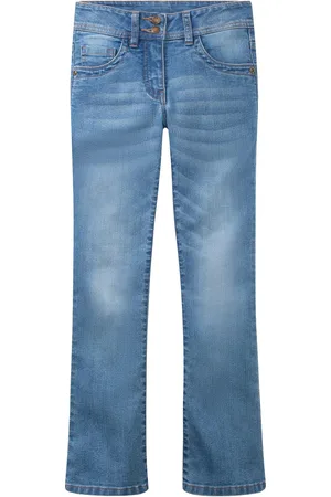 bonprix Bootcut Stretch-Jeans Mid Waist