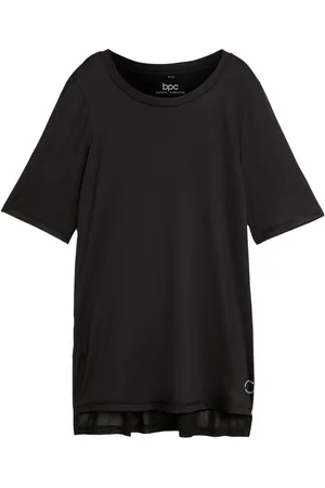 bonprix Funktionsshirt lang mit Mesh, schnelltrocknend