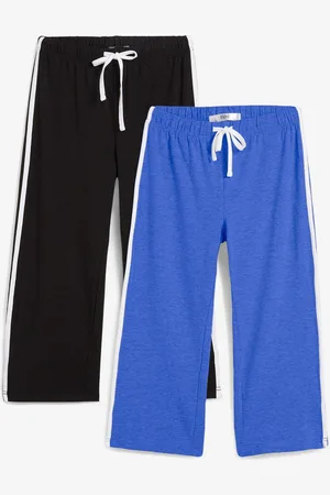 bonprix Capri-Hose aus Baumwolle mit Stretch (2er Pack)