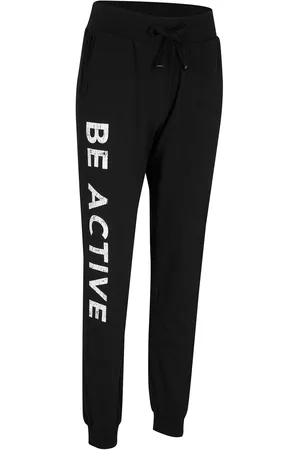 bonprix Jogginghose aus Baumwolle mit Druck, Loose Fit