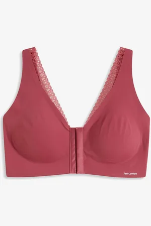 bonprix Wattierter Feel Comfort Lasercut-BH ohne Bügel mit Vorderverschluss