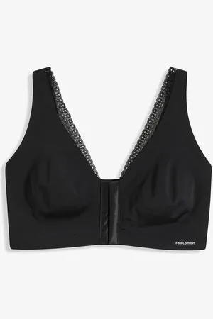 bonprix Wattierter Feel Comfort Lasercut-BH ohne Bügel mit Vorderverschluss
