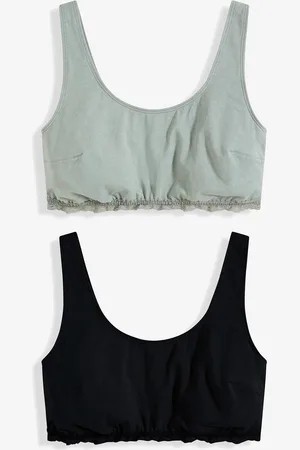 bonprix Bustier mit Bio-Baumwolle (2er Pack)