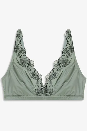 bonprix Triangel Bralette ohne Bügel mit Glanzeffekt