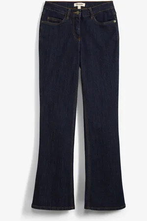 bonprix Bootcut Jeans Mid Waist, Stretch