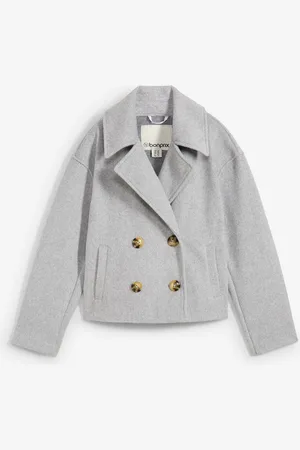 bonprix Kurze Jacke in Wolloptik