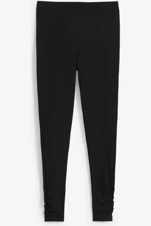 bonprix Baumwoll-Leggings mit breitem Bequembund