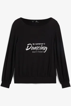 bonprix Sport-Shirt mit TENCEL™ Lyocell mit breitem Bund, Loose Fit