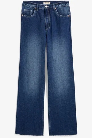bonprix Wide-Leg-Jeans, High Waist, full Length