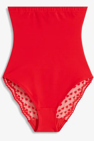bonprix Highwaist Shape Panty mit Spitze und starker Formkraft