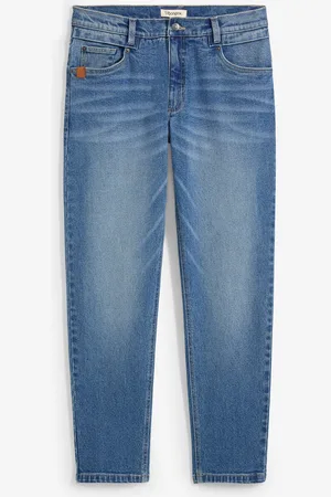 bonprix Relaxed Fit Stretch-Jeans aus schwerem, robustem Denim, Tapered
