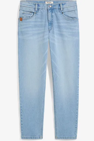 bonprix Relaxed Fit Stretch-Jeans aus schwerem, robustem Denim, Tapered