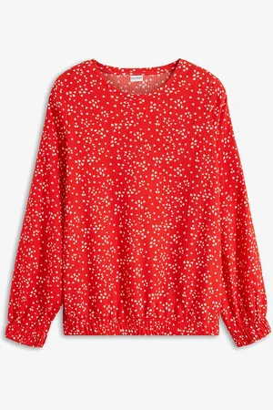 bonprix Langarmshirt aus Jerseycrepe