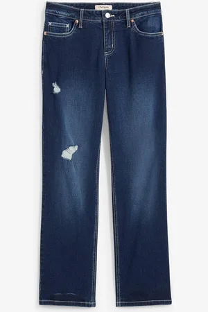 bonprix Straight-Jeans, Mid Waist, cropped