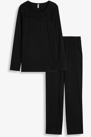 bonprix Pyjama mit Spitze