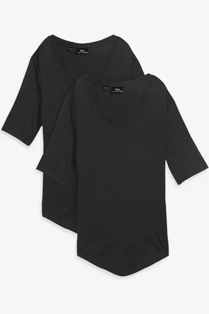bonprix Longshirt aus softer Viskose, 2er-Pack