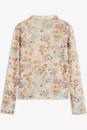 bonprix Langarmshirt aus Mesh