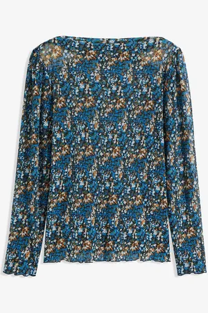 bonprix Langarmshirt aus Mesh