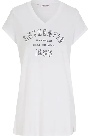 bonprix Longshirt aus reiner Bio-Baumwolle