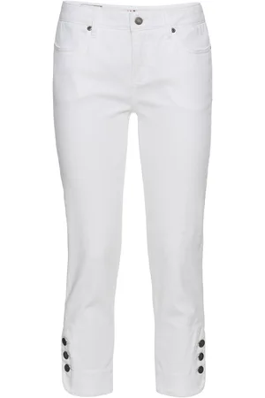 bonprix Slim Fit Jeans Mid Waist, cropped