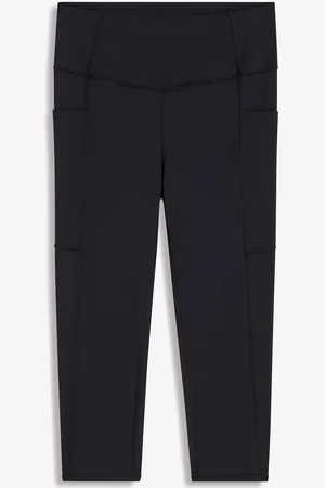 bonprix Komfort-Sport-Capri-Leggings mit Handytasche, schnelltrocknend