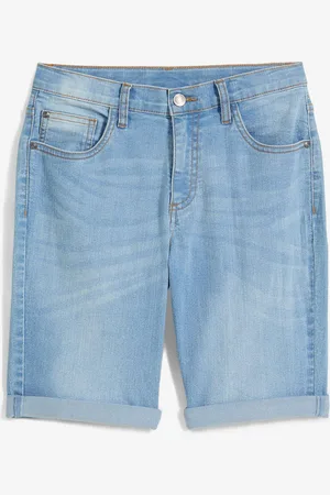 bonprix Stretch-Jeans-Bermuda, Slim Fit