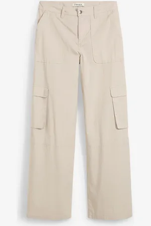 bonprix Cargohose aus Baumwolle mit Stretch