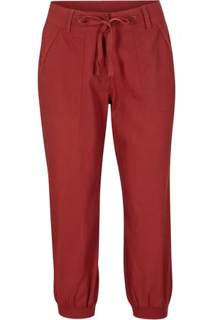 bonprix 3/4 Hose aus Baumwoll-Leinen-Mix