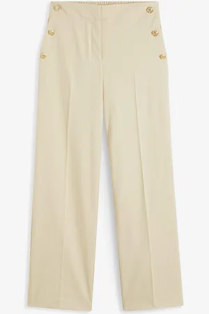 bonprix Marlenehose mit dekorativen Knöpfen