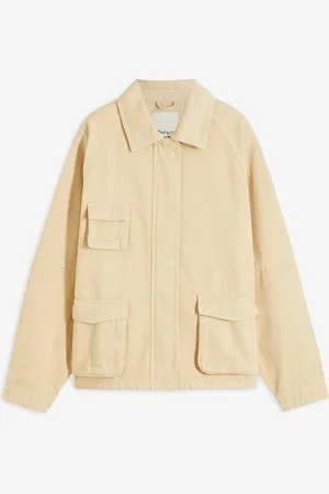 bonprix Utility Jacke aus reiner Baumwolle