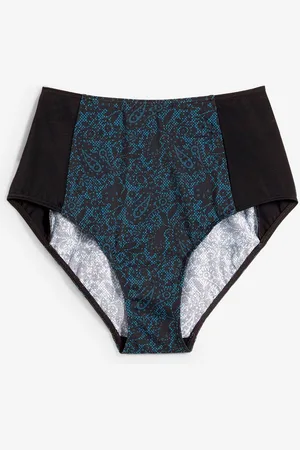 bonprix High Waisted Bikinihose aus recyceltem Polyamid