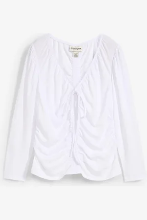 bonprix Langarmshirt mit Raff-Details