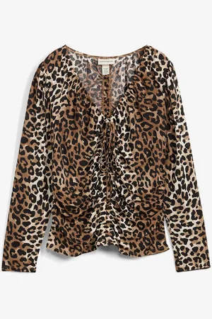 bonprix Langarmshirt mit Raff-Details