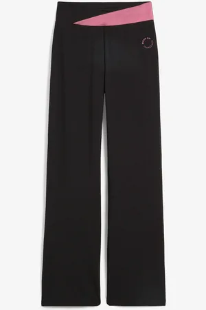 bonprix Baumwoll Sporthose mit Stretch, Bootcut