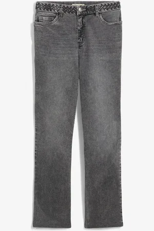 bonprix Straight Jeans Mid Waist
