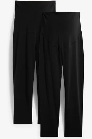 bonprix Umstands-Leggings in Capri-Länge (2er Pack)