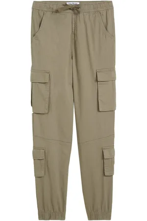 bonprix Stretch-Schlupf-Cargohose, Regular Fit