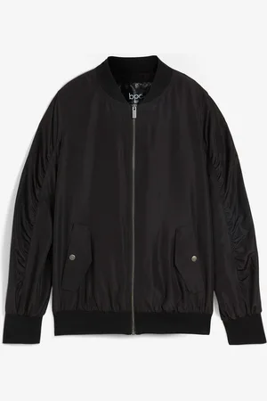 bonprix Blouson mit Raffungsdetails