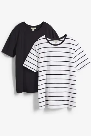 bonprix T-Shirt (2er Pack) aus reiner Bio-Baumwolle