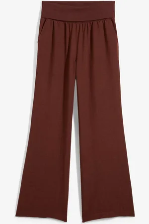 bonprix Palazzo-Hose mit Rippbündchen