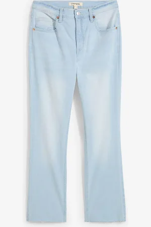 bonprix Flared Jeans High Waist, cropped