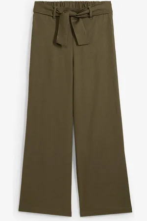 bonprix Culotte aus luftigem Leinen-Mix