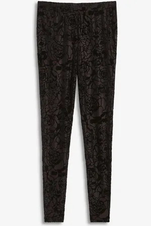 bonprix Leggings mit Burnout und leichter Transparenz