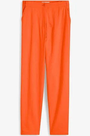 bonprix Verkürzte High-Waist-Hose aus Leinen-Viskose-Mix