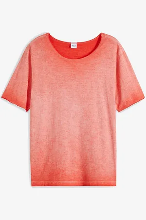 bonprix T-Shirt aus reiner Bio-Baumwolle in gewaschener Optik