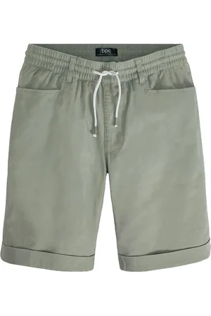 bonprix Regular Fit Schlupf-Bermuda aus Leinen-Mix