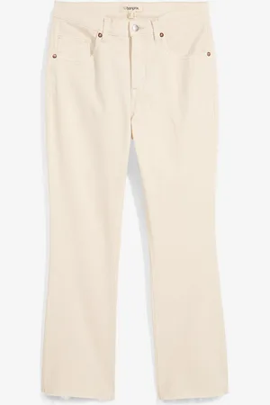 bonprix Flared Jeans High Waist, cropped