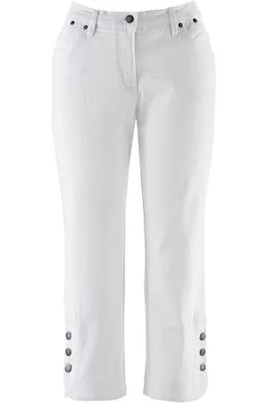 bonprix Capri Jeans Mid Waist