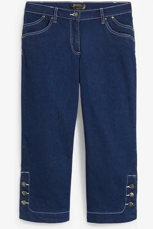 bonprix Capri Jeans Mid Waist